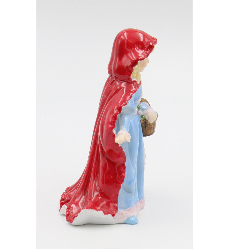 Ceramic Little Red Riding Hood Figurine Home Decor Gift for Her GIft for Daughter - Figurine