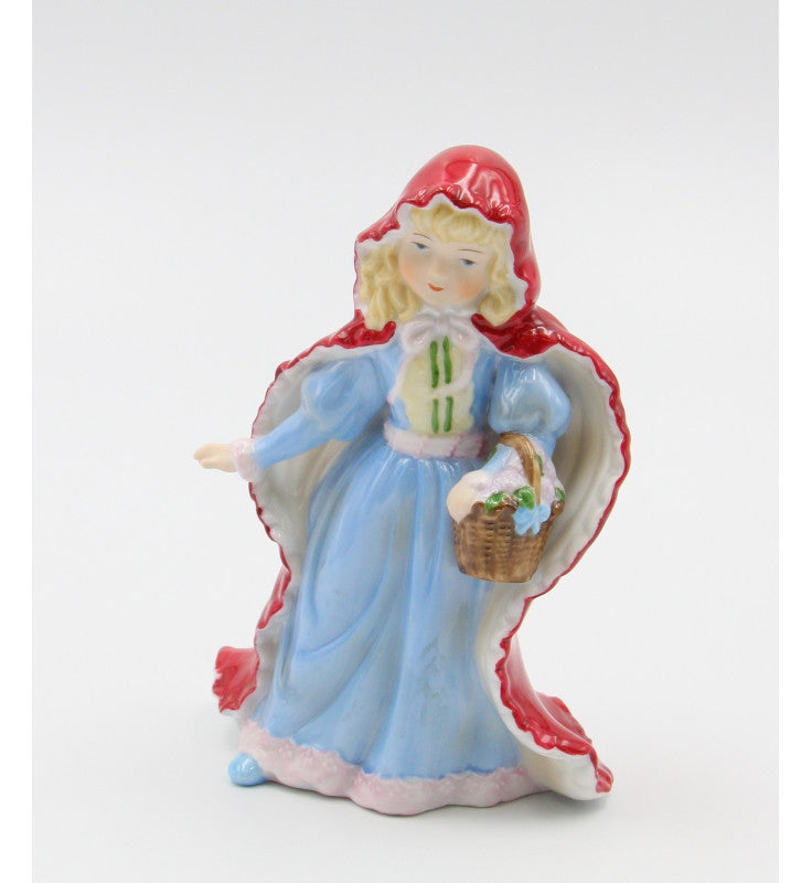 Ceramic Little Red Riding Hood Figurine Home Decor Gift for Her GIft for Daughter - Figurine