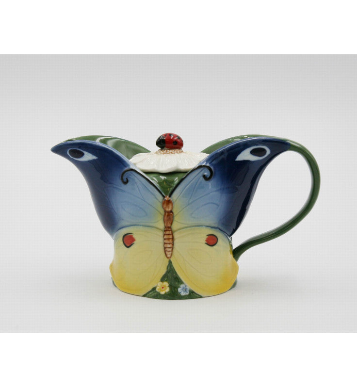 Butterfly Teapot - kevinsgiftshoppe