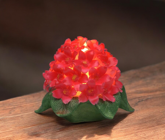 Ceramic Malcus Flower Nightlight Home Decor Gift for Her Gift for Mom Romantic Decor - Night Lights & Ambient Lighting