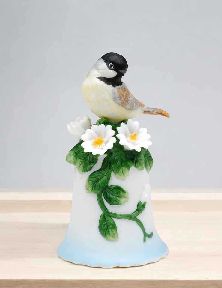Ceramic Mini Dove Bird Bell Birdwatcher Gift Gift for Her Gift for Mom Home Decor - Bell