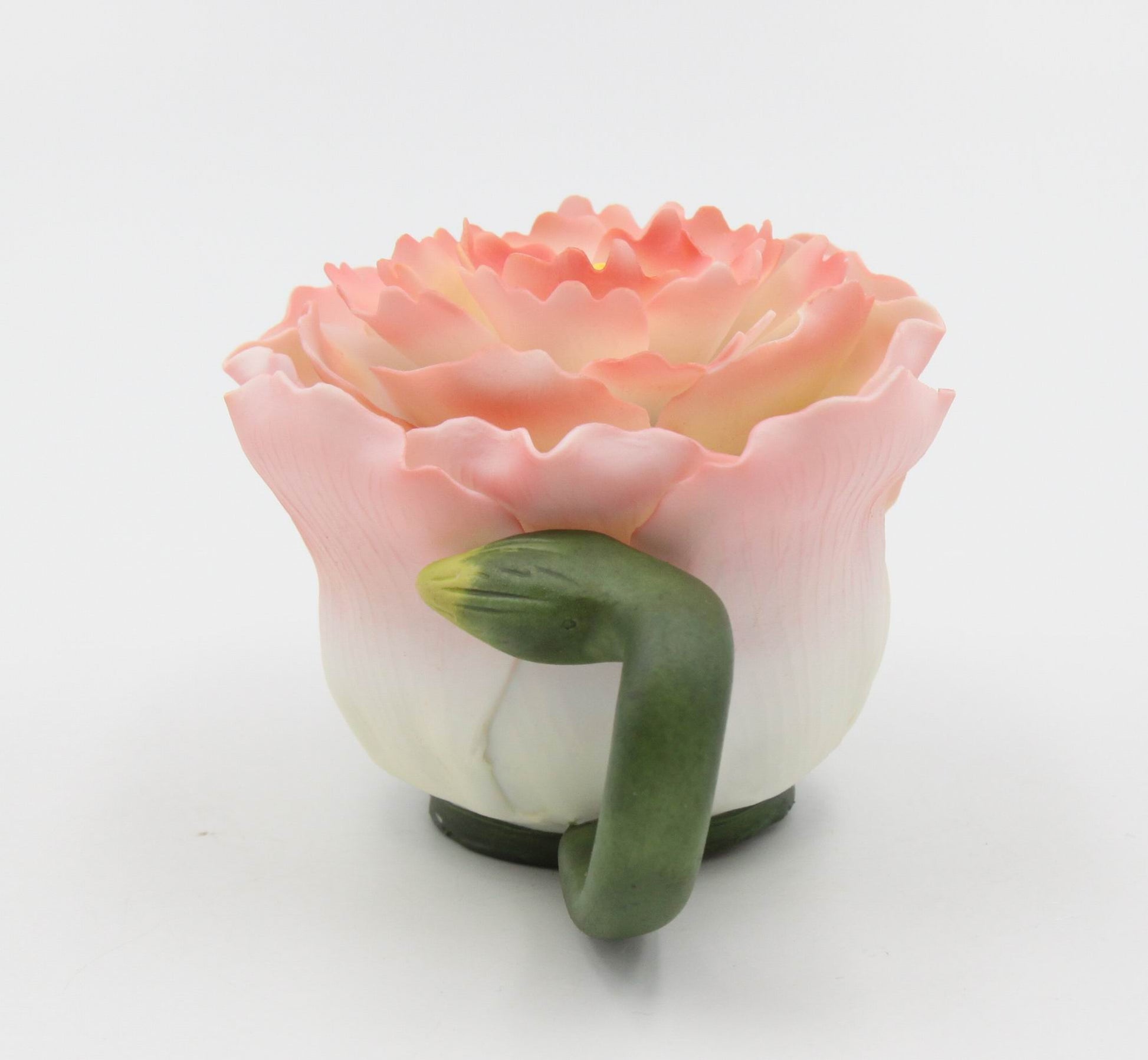 Ceramic Mini Peony Flower Teapot Figurine Gift for Her Gift for Mom Kitchen Décor Tea Party Décor Café Décor Spring