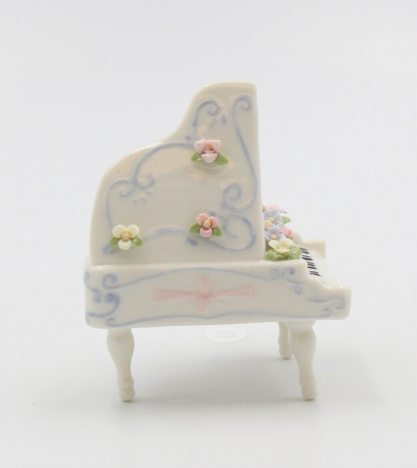 Ceramic Mini Piano Figurine Gift for Pianist Gift for Her - Figurine