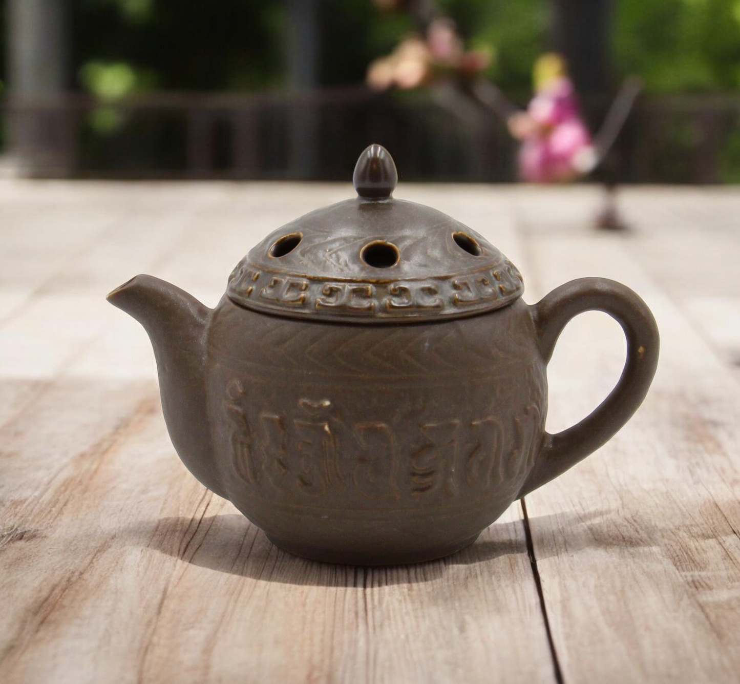 Ceramic Mini Size Oriental Teapot Afternoon Tea Tea Lover Gift Asian Decor Gift for Her Gift for Mom - tea pot