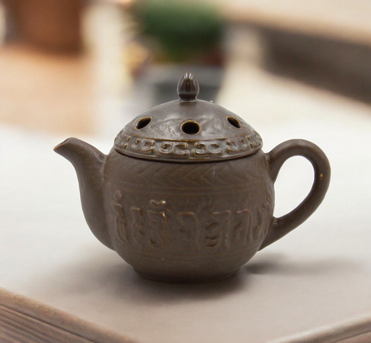 Ceramic Mini Size Oriental Teapot Afternoon Tea Tea Lover Gift Asian Decor Gift for Her Gift for Mom - tea pot