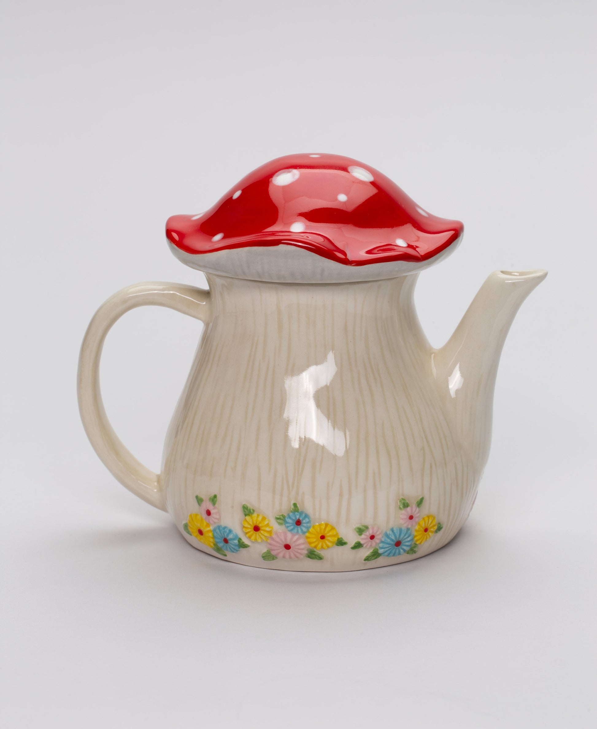 Ceramic Mushroom Teapot Tea Party Decor Gift for Her Gift for Mom Kitchen Décor Farmhouse Décor Nature Lover Gift