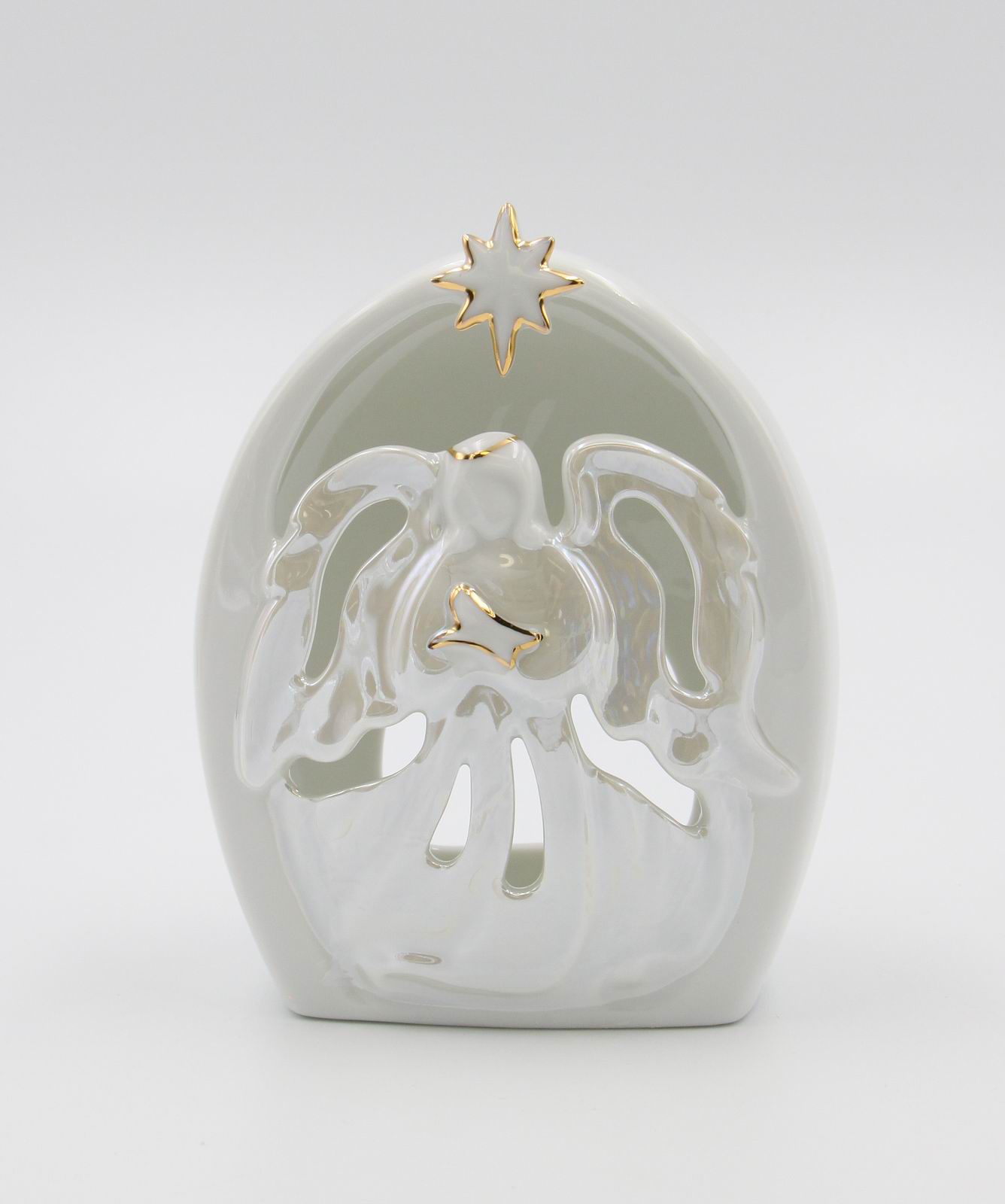 Ceramic Nurse Guardian Angel Tealight Holder Gift for Nurse Hospital Decor Home Décor Gift for Her Gift for Him