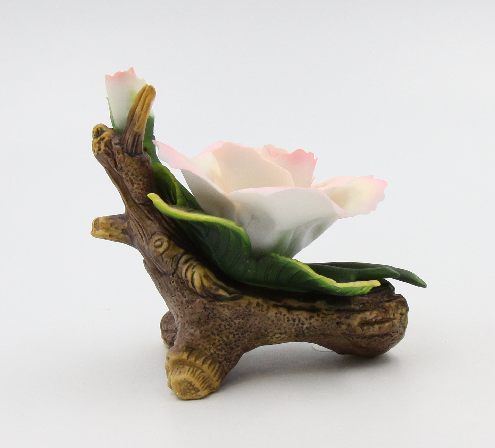 Ceramic Peace Rose Figurine Home Décor Gift for Her Gift for Mom Nature Lover Gift - Figurine