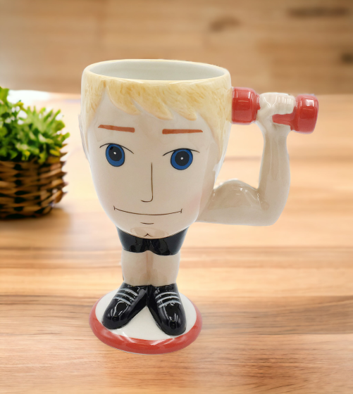 Ceramic Personal Trainer Mug Gift for Him Gym Desk Decor Home Decor Body Builder Gift Boyfriend Gift - Mugs