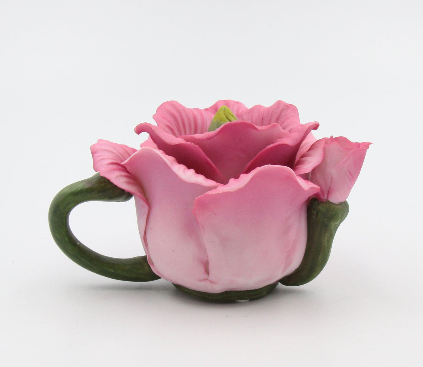 Ceramic Poppy Flower Teapot Figurine Home Décor Gift for Her Gift for Mom Nature Lover Gift - Figurine