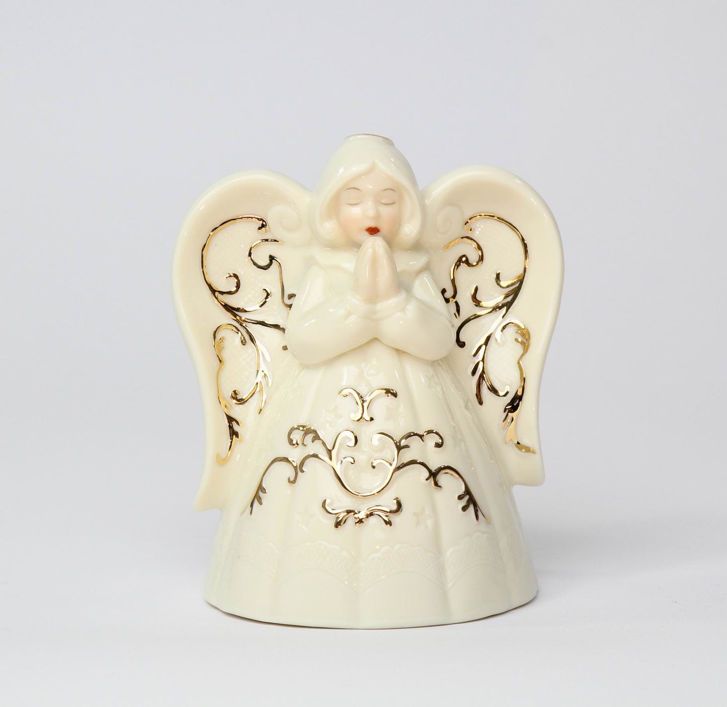 Ceramic Praying Angel Tealight Holder Religious Décor Religious Gift Church Décor Church Gift Baptism Gift - Candle