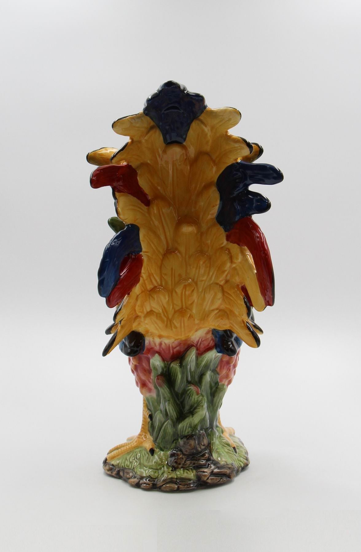 Ceramic Red Rooster Statue Home Décor Gift for Her Gift for Mom Kitchen Décor Farmhouse Décor Fall Decor - Sculptures &