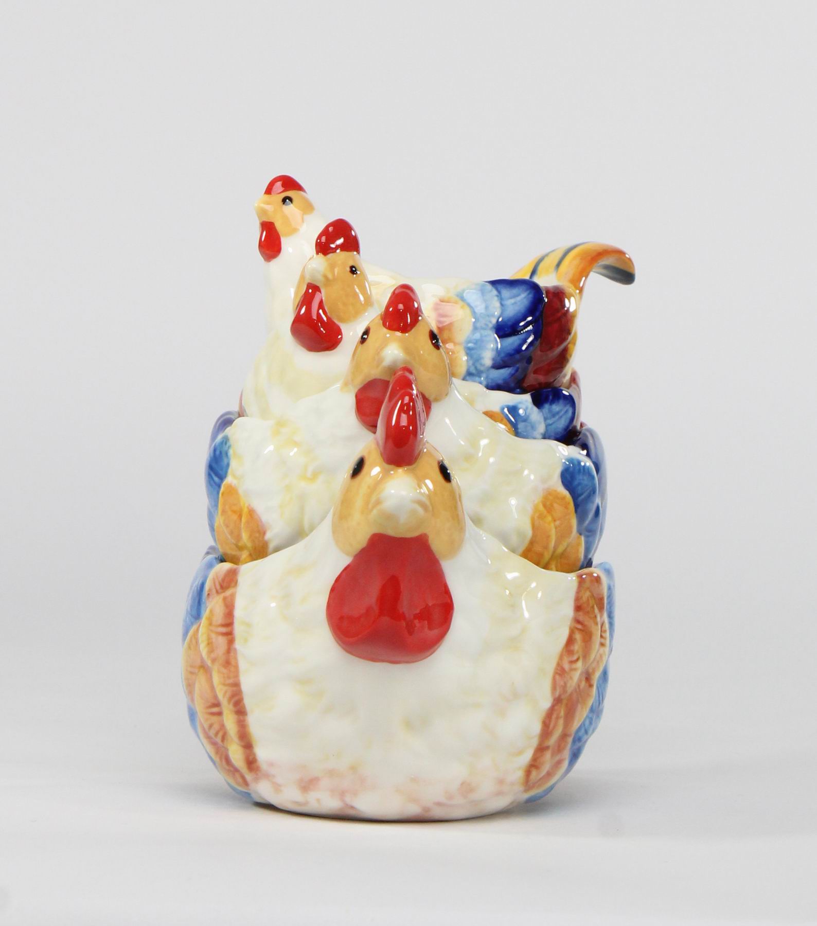 Ceramic Rooster Measuring Cup Set Of 4 Home Décor Gift for Her Gift for Mom Kitchen Décor Farmhouse Décor Fall Decor
