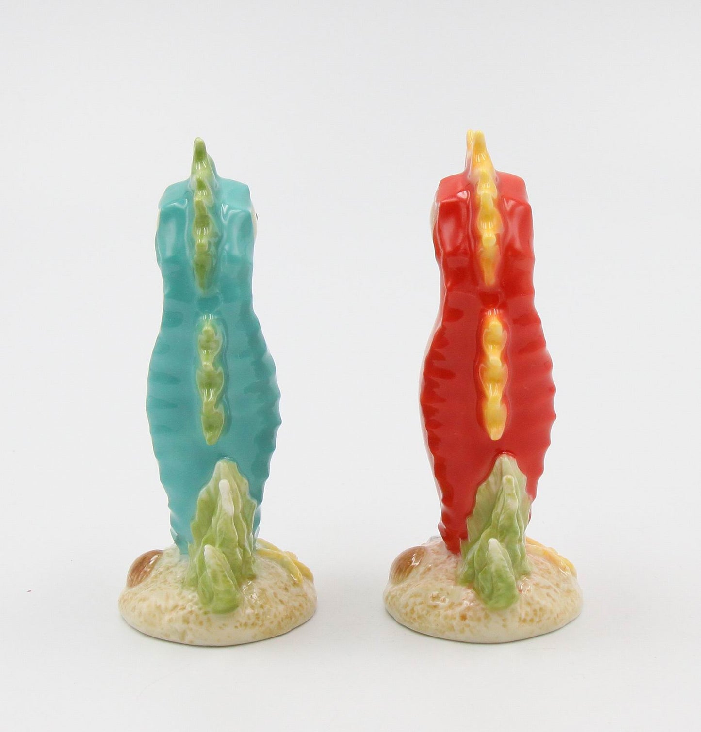 Ceramic Seahorse Salt And Pepper Shakers Home Décor Gift for Her Gift for Mom Kitchen Décor - Salt & Pepper Shakers