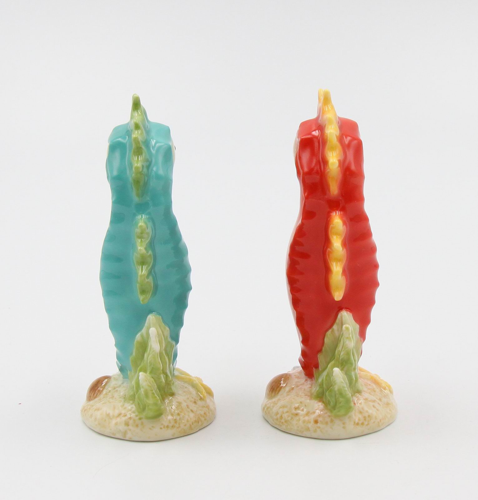 Ceramic Seahorse Salt And Pepper Shakers Home Décor Gift for Her Gift for Mom Kitchen Décor - Salt & Pepper Shakers