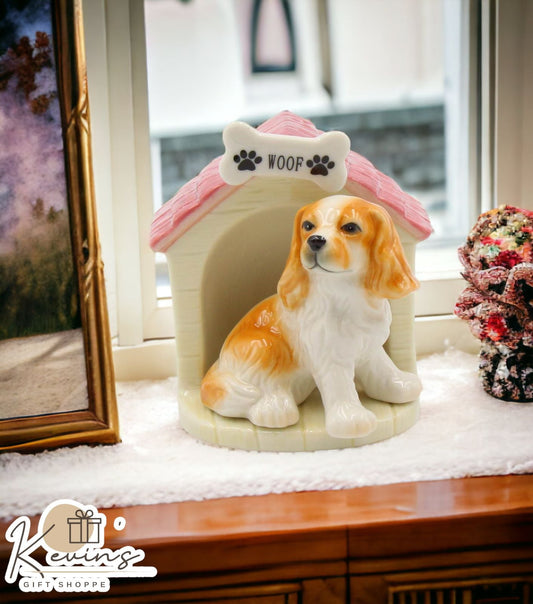 Cocker Spaniel With Doghouse Salt And Pepper Home Décor Gift for Her Gift for Mom Kitchen Décor Dog Lover Gift - Salt &