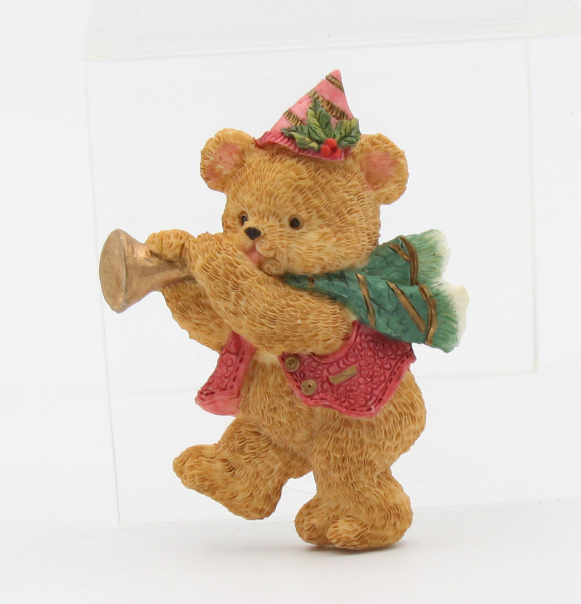 Polyresin Teddy Bear Magnets - Set of 6 Vintage Decor Teddy Bear Collector Gift for Mom - magnets