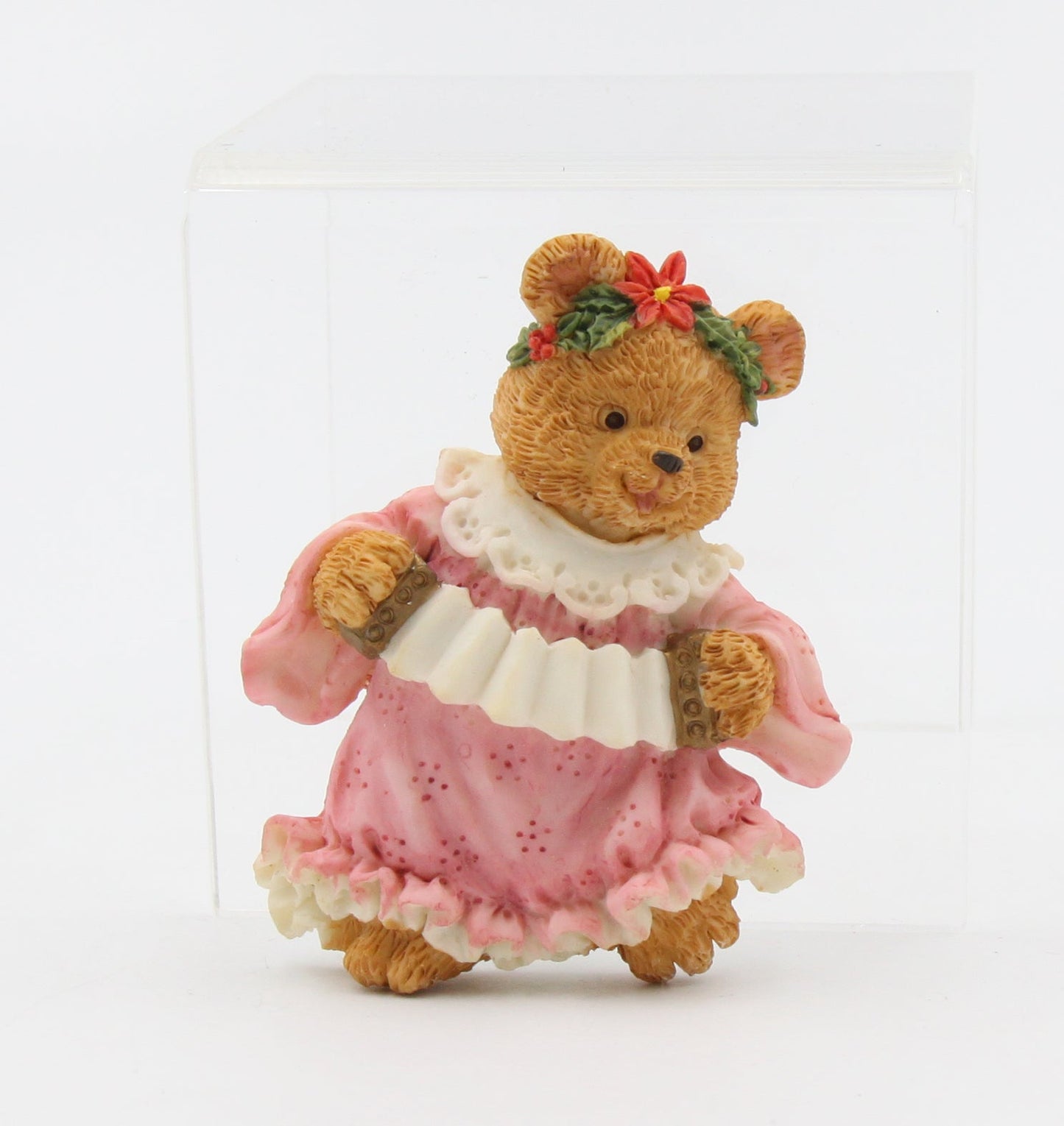 Polyresin Teddy Bear Magnets - Set of 6 Vintage Decor Teddy Bear Collector Gift for Mom - magnets