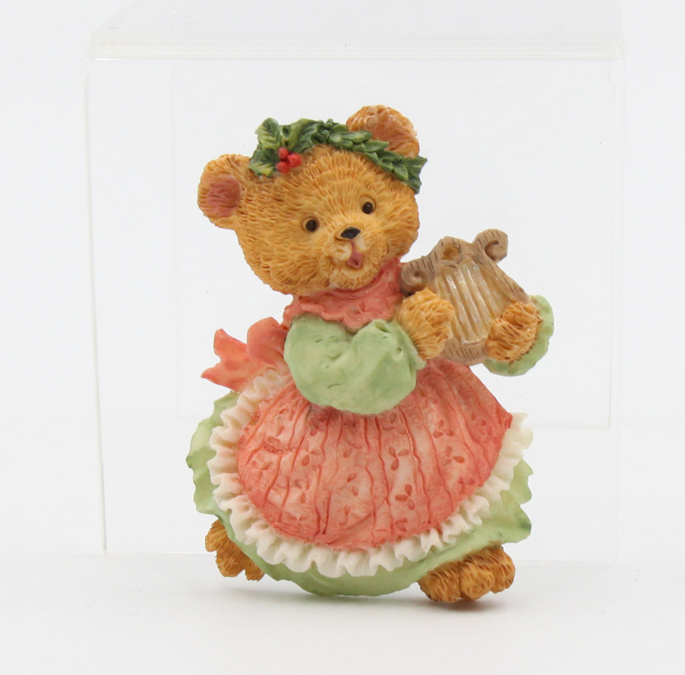 Polyresin Teddy Bear Magnets - Set of 6 Vintage Decor Teddy Bear Collector Gift for Mom - magnets