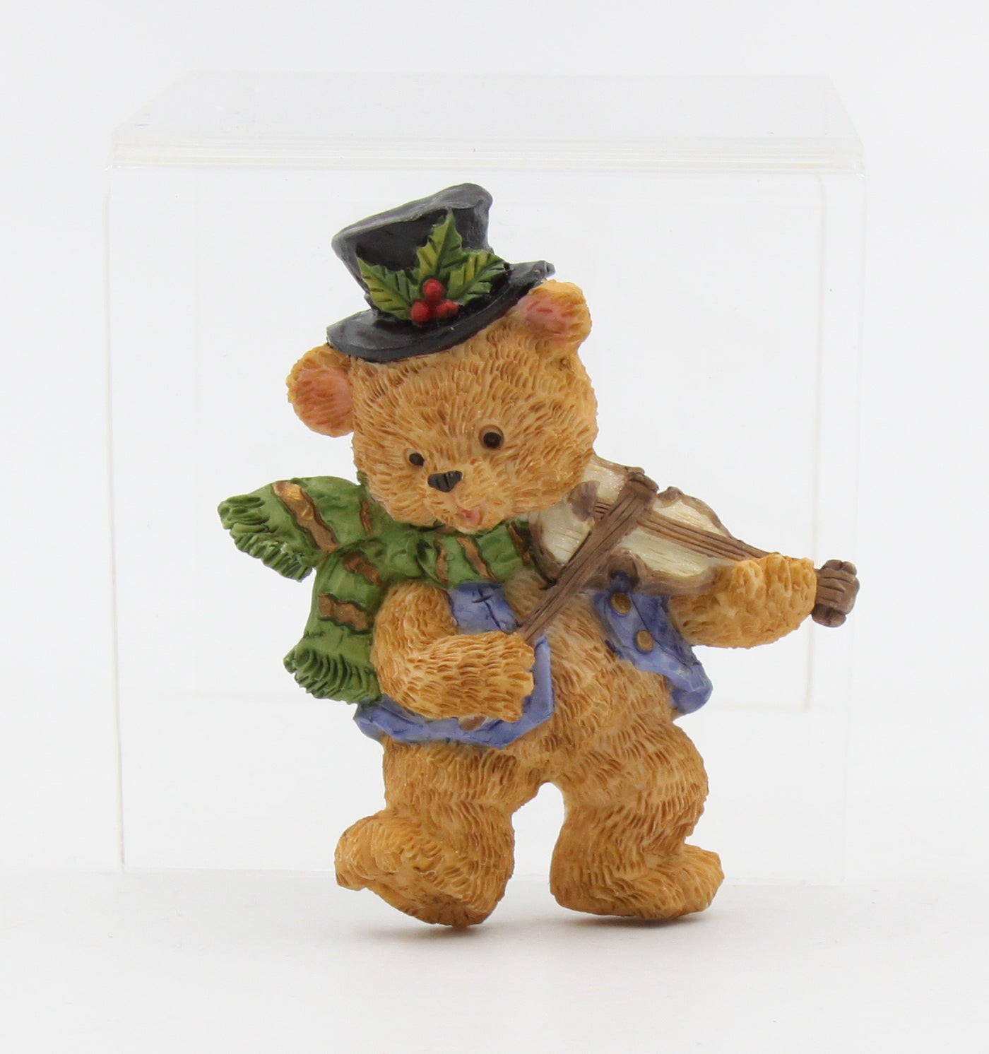 Polyresin Teddy Bear Magnets - Set of 6 Vintage Decor Teddy Bear Collector Gift for Mom - magnets
