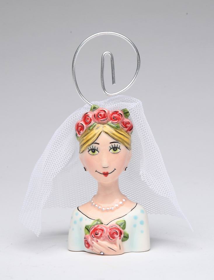 Wedding Bride Card Holder Bachelorette Party (Set Of 6) Wedding Table Decor
