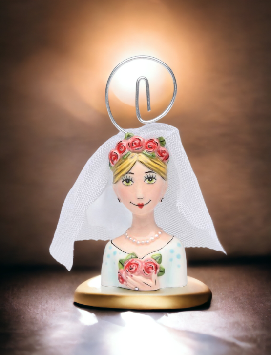 Wedding Bride Card Holder Bachelorette Party (Set Of 6) Wedding Table Decor