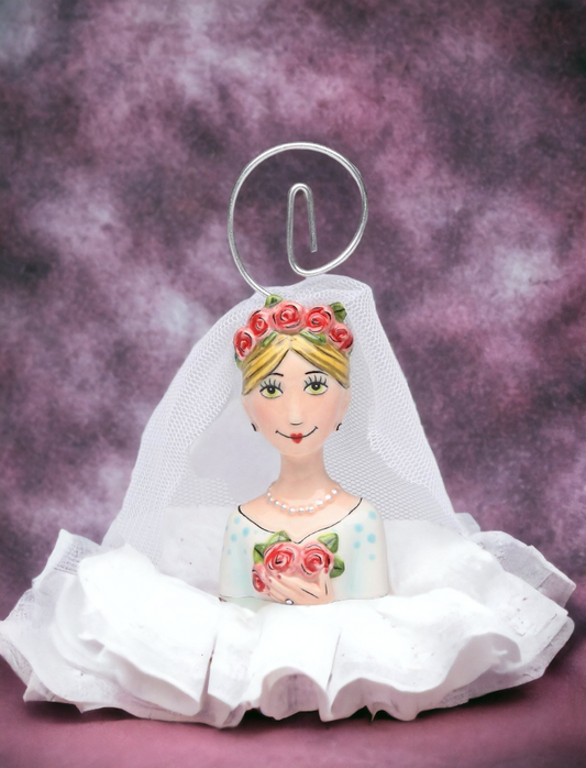 Wedding Bride Card Holder Bachelorette Party (Set Of 6) Wedding Table Decor