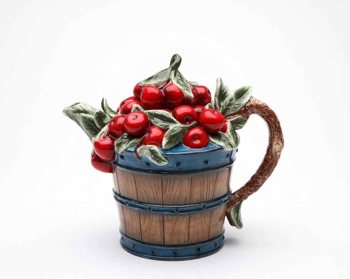 Cherry Teapot - kevinsgiftshoppe