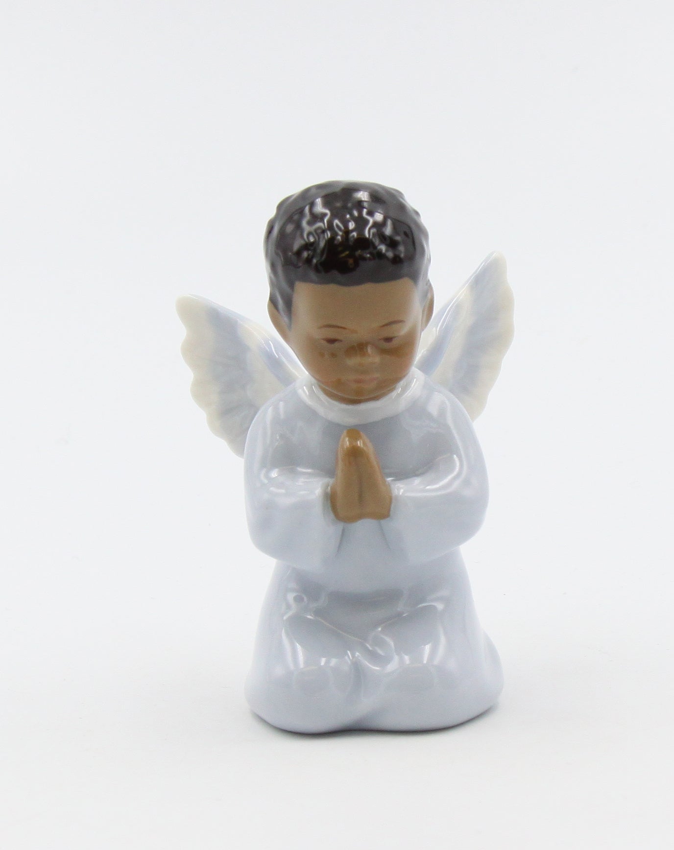 African American Praying Angel Boy Figurine - kevinsgiftshoppe