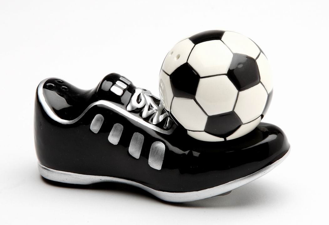 Soccer Shoes Salt & Pepper - kevinsgiftshoppe