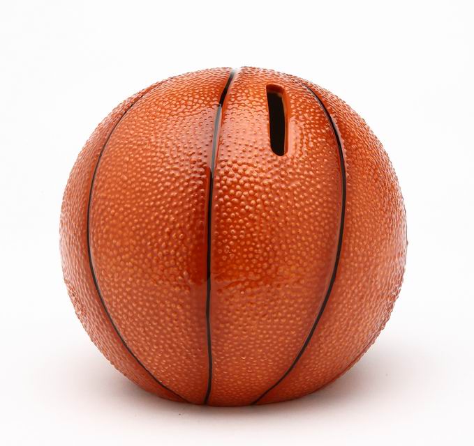 Basketball Bank - kevinsgiftshoppe