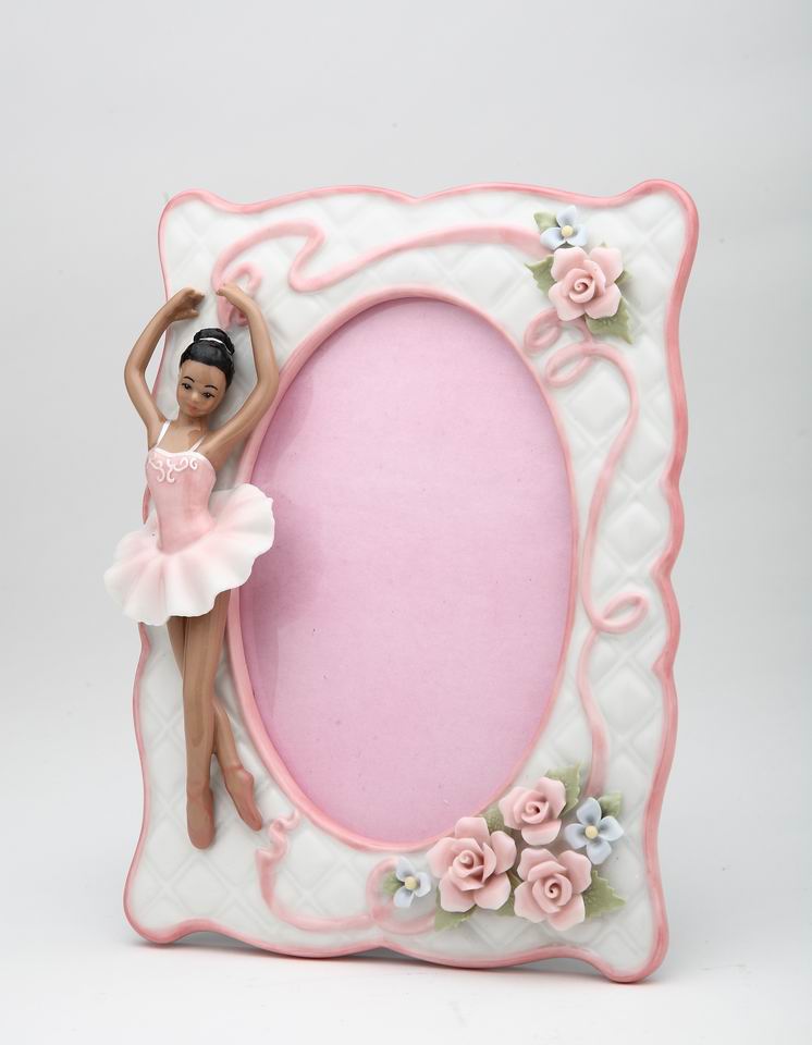 African American Ballerina Picture Frame - kevinsgiftshoppe