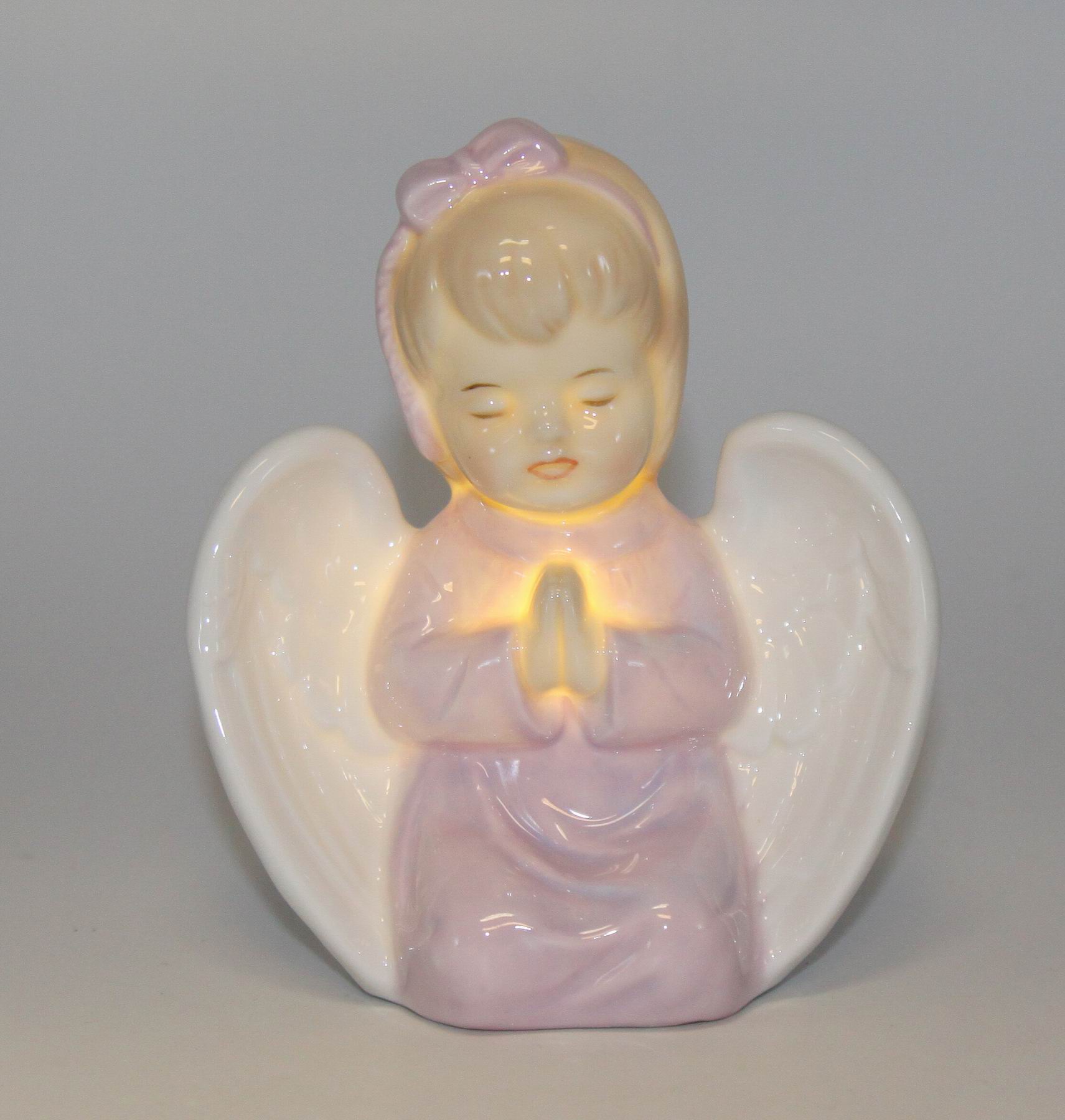 Praying Angel Girl Led Night Light - kevinsgiftshoppe