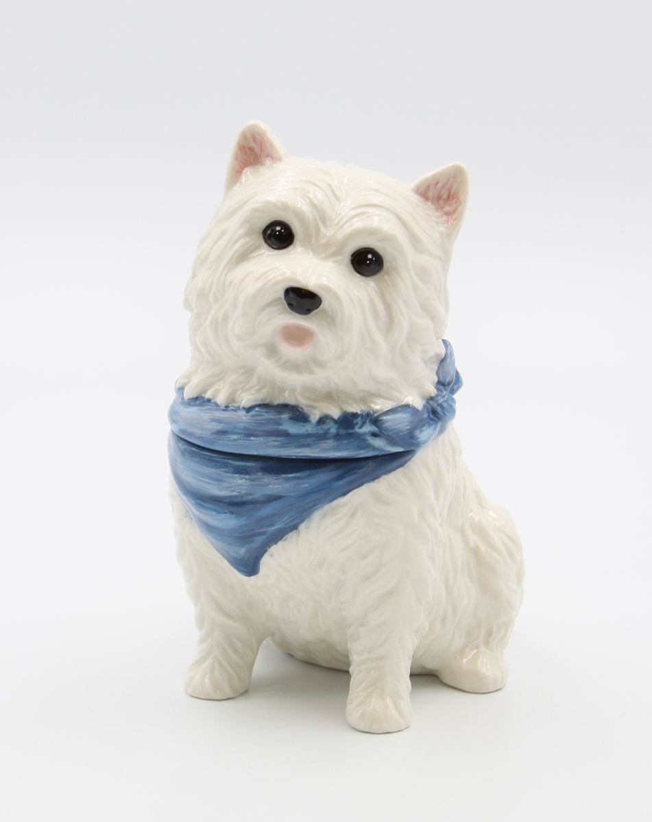 West Terrier Cookie Jar - kevinsgiftshoppe