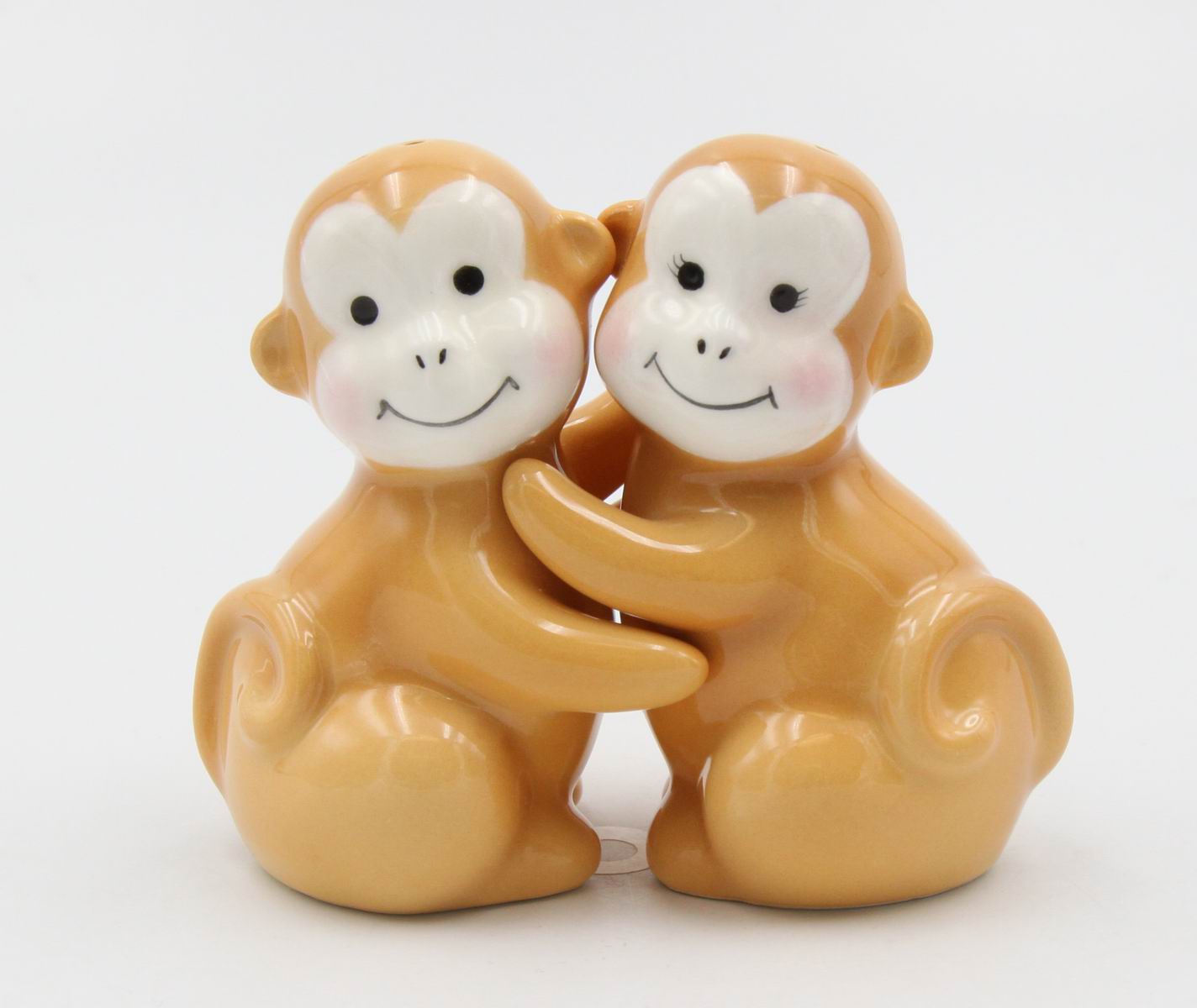 Brown Monkey Salt And Pepper - kevinsgiftshoppe