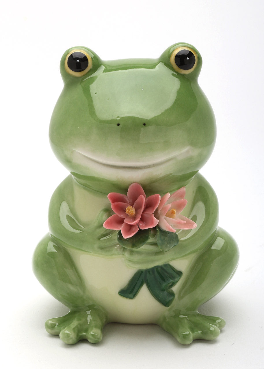 Frog Piggy Bank - kevinsgiftshoppe