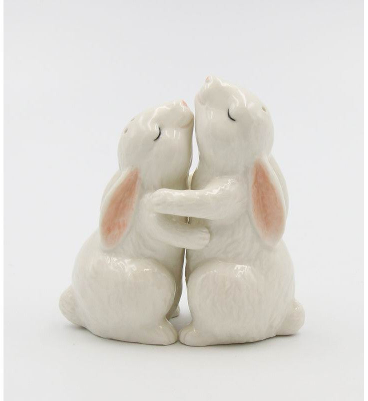 Hugging Rabbit Salt And Pepper - kevinsgiftshoppe