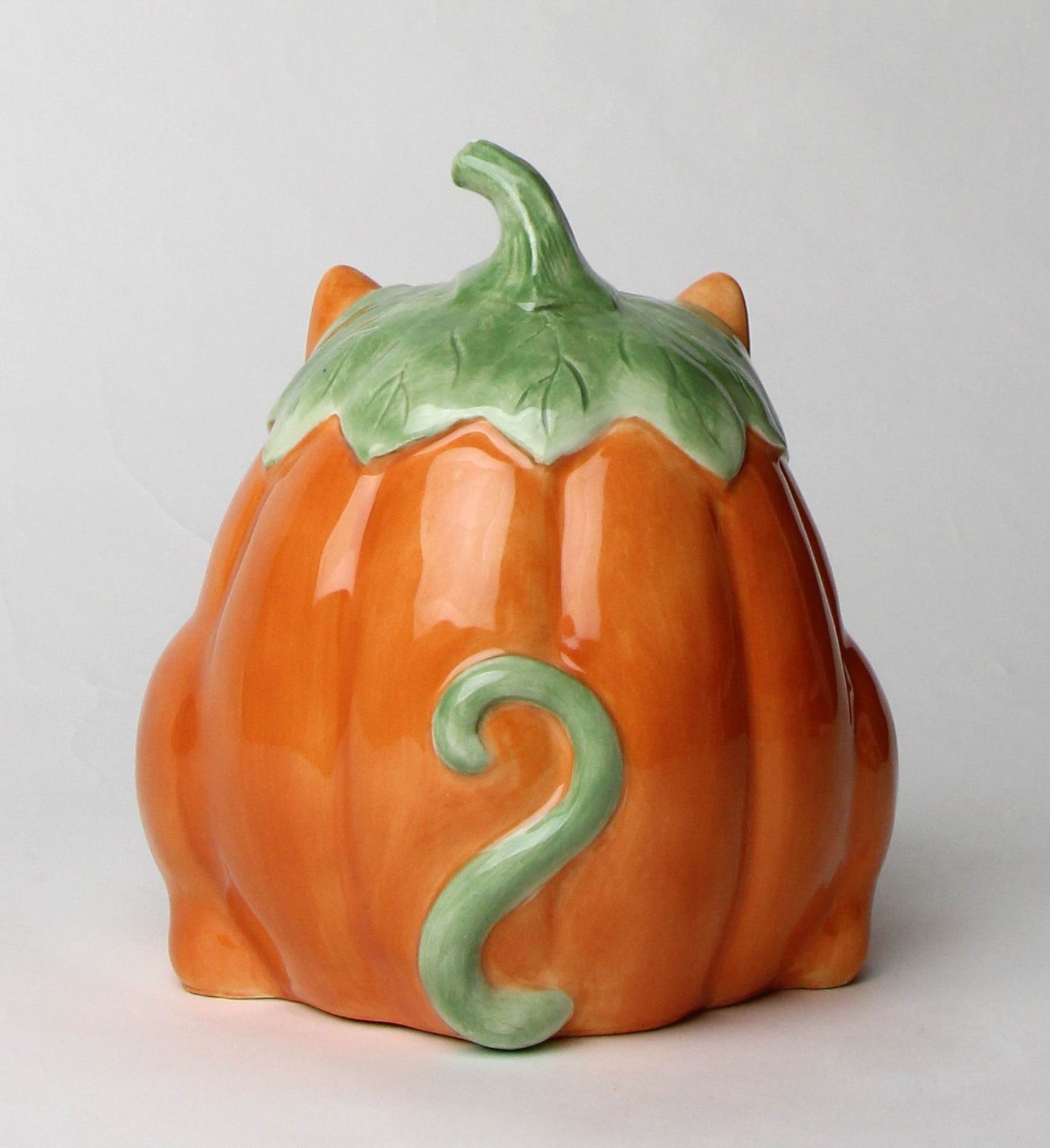 Ceramic Whisker Pumpkin Cat Candy Bowl or Key Holder, Home Décor, Gift for Her, Gift for Mom, Kitchen Décor, Fall Décor, Halloween Décor