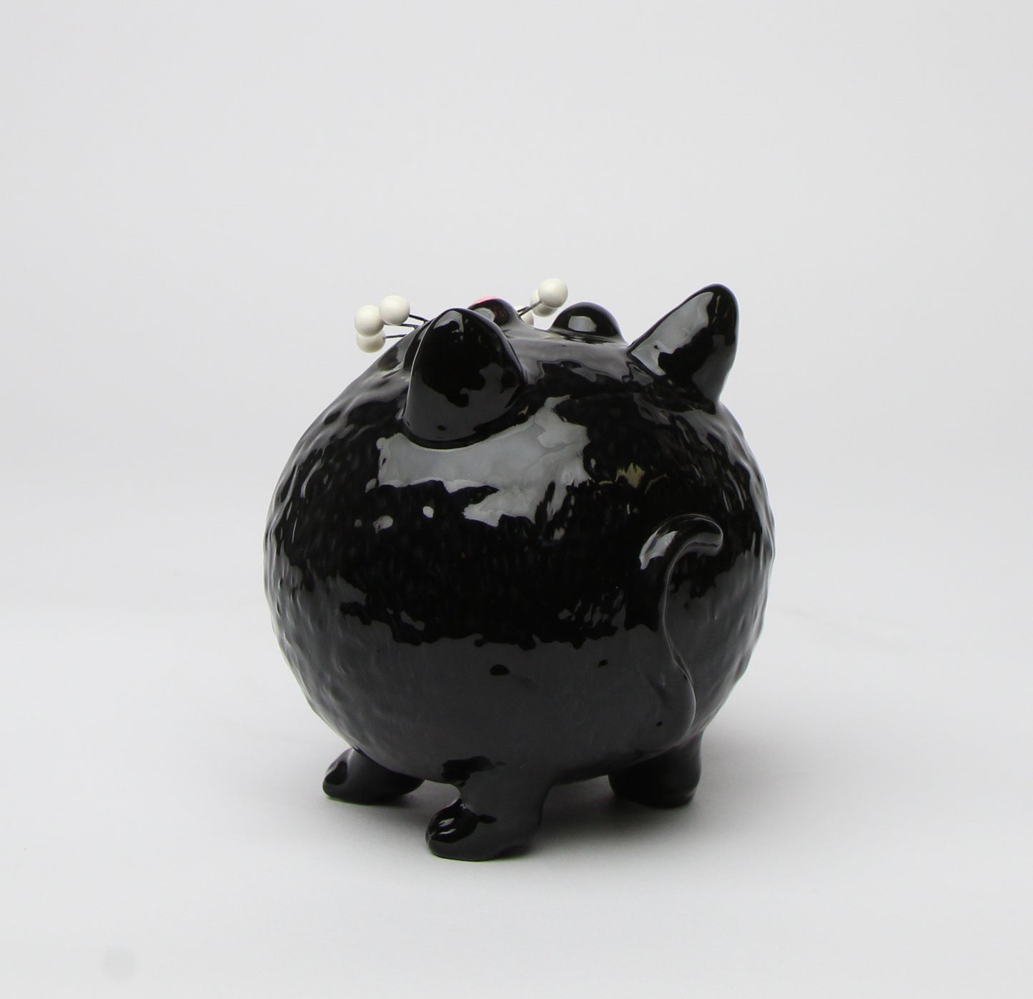 Ceramic Halloween Decor Black Cat Candy Bowl or Key Holder, Home Décor, Gift for Her, Mom, Kitchen Décor, Cat Lovers Gift, Pet Loss Gift