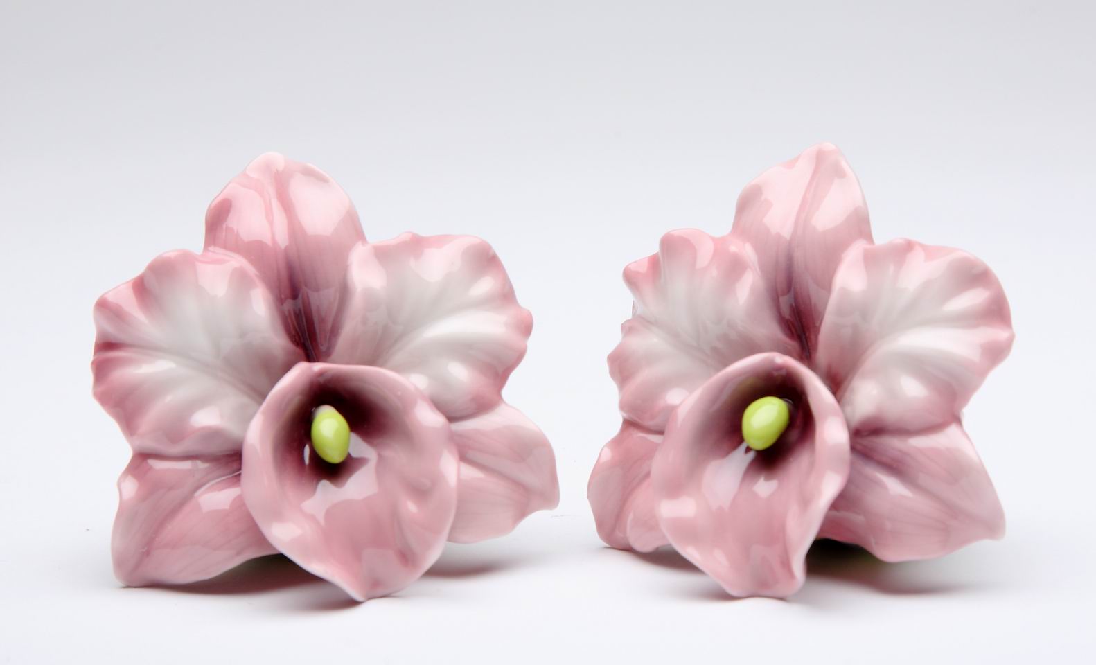 Pink Orchid Salt & Pepper - kevinsgiftshoppe