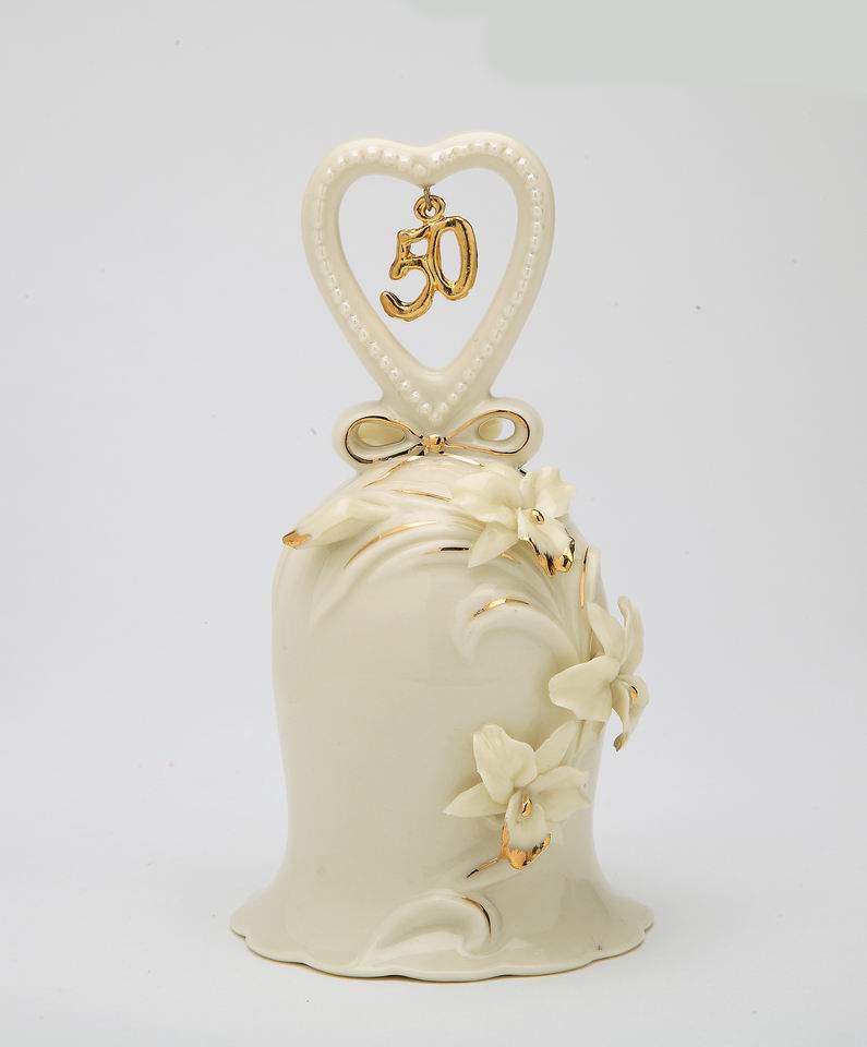 Ivory Orchid Bell 50th Anniversary - kevinsgiftshoppe