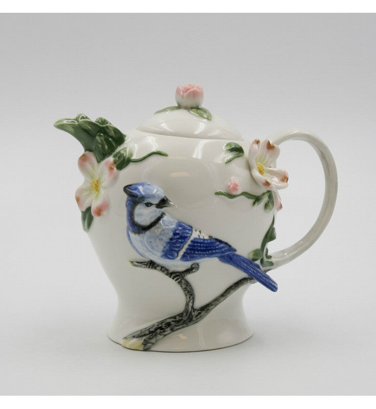 Blue Jay Teapot - kevinsgiftshoppe