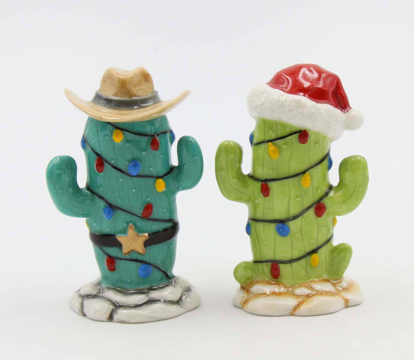 Christmas Cactus Salt And Pepper - kevinsgiftshoppe