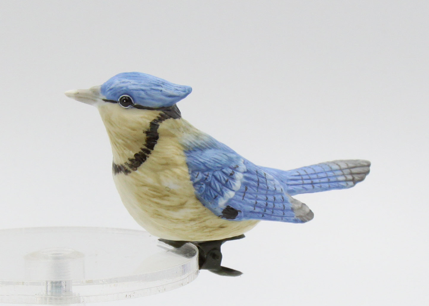 Birdhouse Decor Bluejay Clip-On (Clip attached)