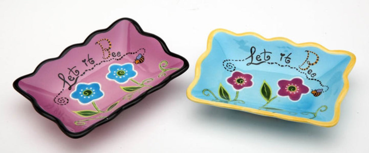 Bee Dish ( Set Of 2 ) - kevinsgiftshoppe