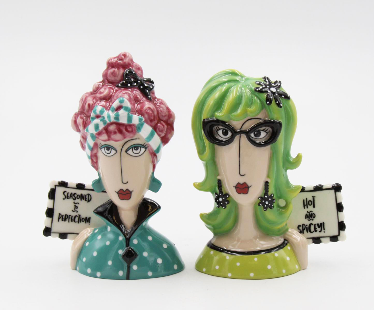 Lady Of Perfection And Spice Salt And Pepper - kevinsgiftshoppe