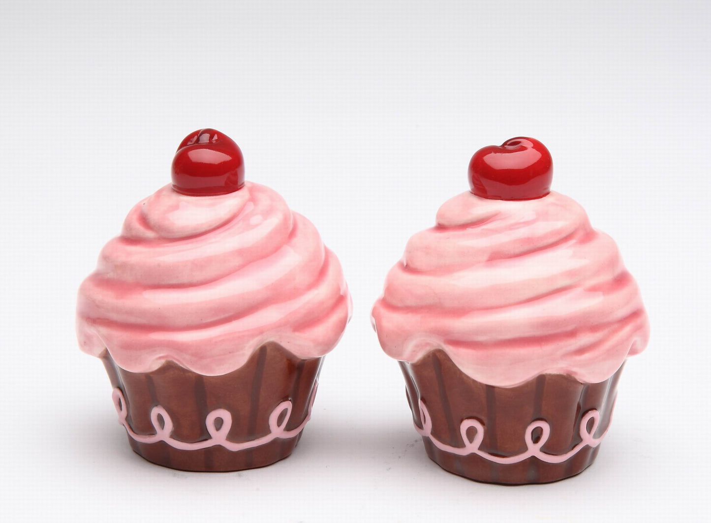 Life Is Sweet - Pink Cupcake Salt & Pepper - kevinsgiftshoppe